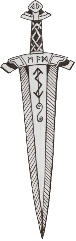 BlackbellArt Grudziądz Tatuaże -  Ostrze Wikinga